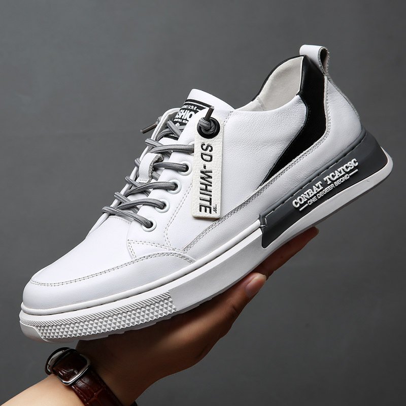 Men's shoes 2021 autumn breathable casual small white board shoes men's trend sports white shoes student trendy shoes