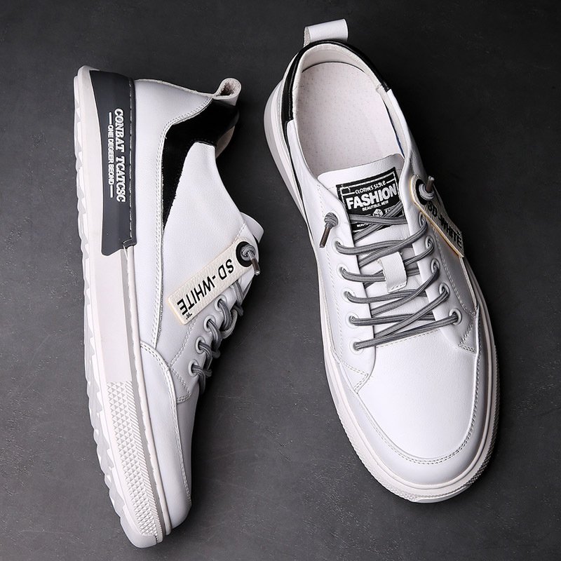 Men's shoes 2021 autumn breathable casual small white board shoes men's trend sports white shoes student trendy shoes