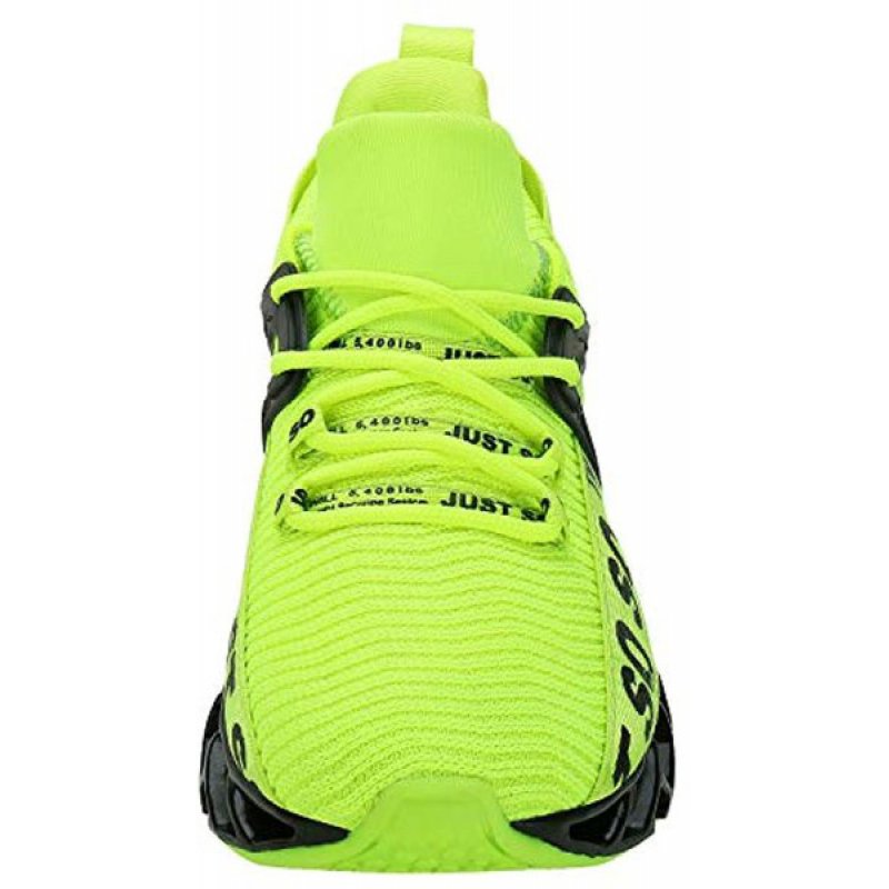 UMYOGO Women's Running Shoes Non Slip Athletic Tennis Walking Blade Type Sneakers Green