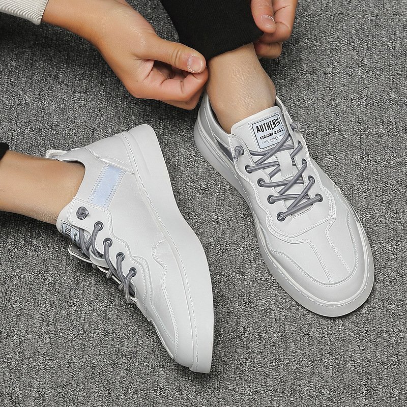 Men's shoes summer 2021 new white shoes men's breathable shoes trendy shoes flat bottom trend men's shoes